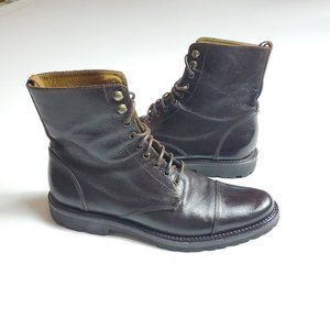 Billy Reid Hartselle Boot Brown Leather 